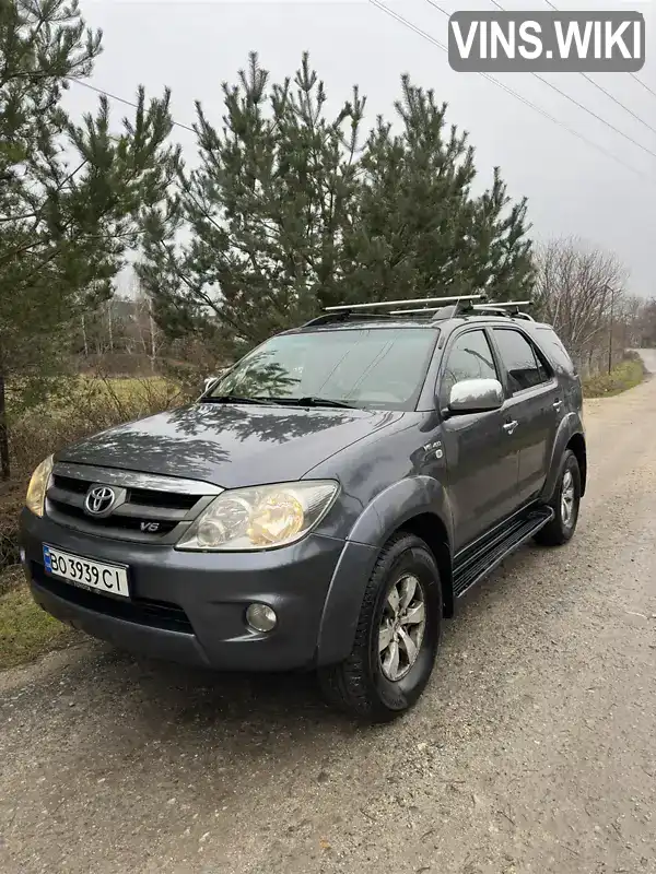 Toyota Fortuner 2006, фото з оголошення 2 з 20, VIN MR1YU59G200005718