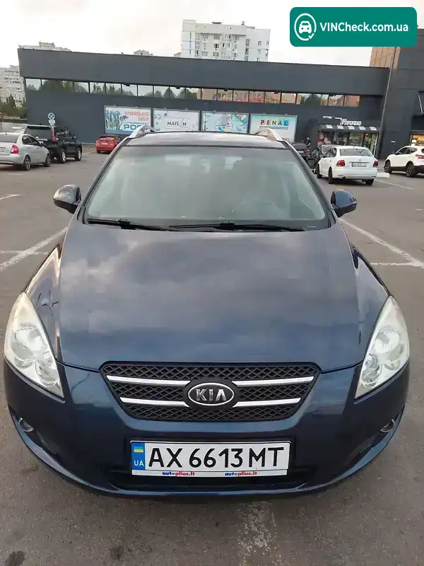 Kia Ceed 2008, фото з оголошення 2 з 20, VIN U5YFF52438L061691