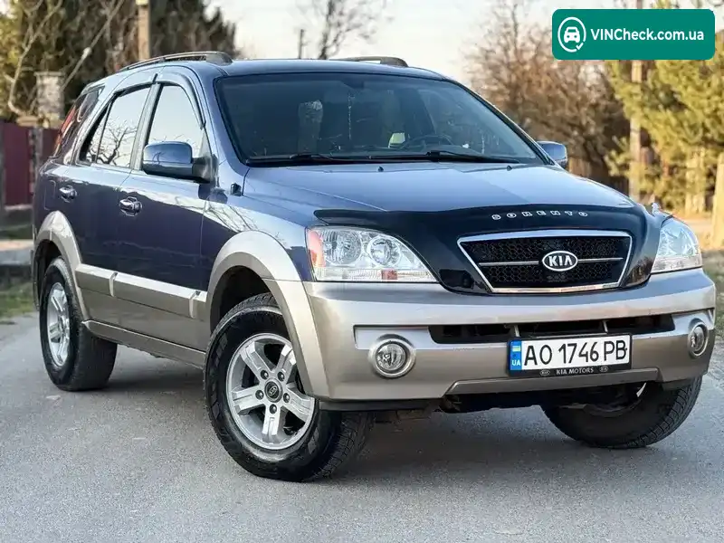 Kia Sorento 2004, фото з оголошення 2 з 21, VIN KNDJD733455375892