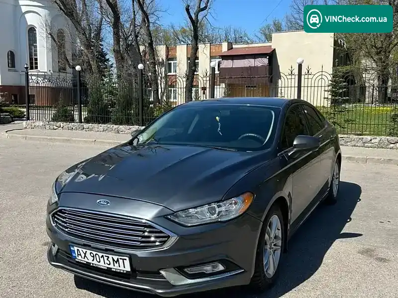 Ford Fusion 2018, фото з оголошення 1 з 15, VIN 3FA6P0H72JR194349