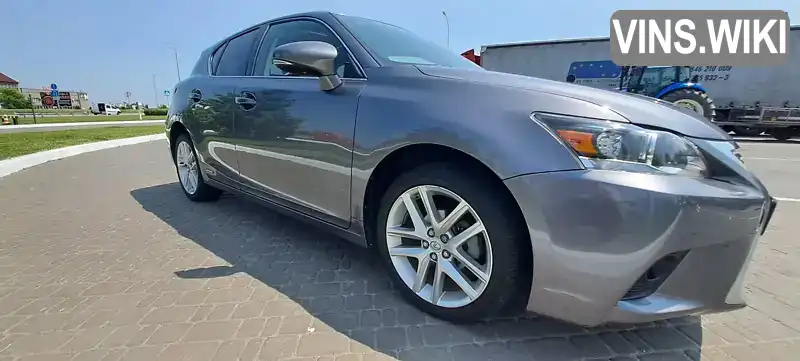 Lexus CT 2016, фото з оголошення 2 з 12, VIN JTHKD5BH4H2296037