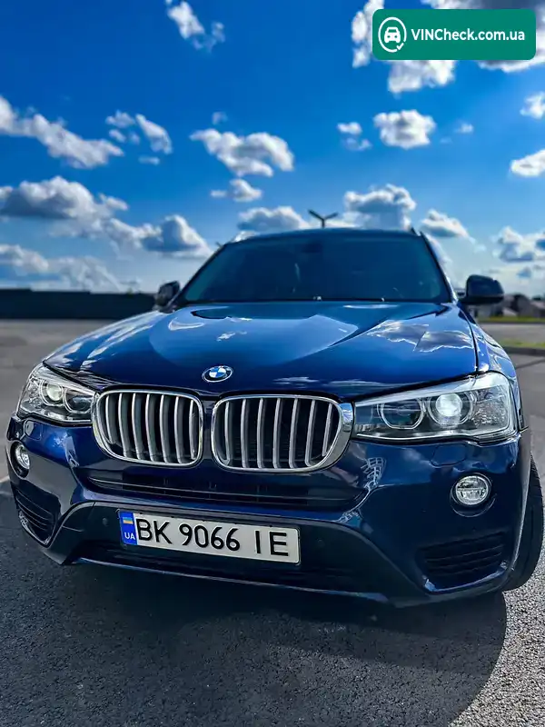 BMW X3 2017, фото з оголошення 1 з 20, VIN 5UXWX9C35H0T23034
