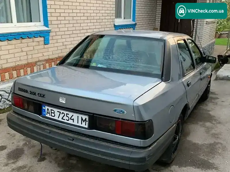 Ford Sierra 1991, фото з оголошення 2 з 21, VIN WF0FXXGBBFMS76543