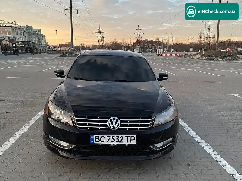 Volkswagen Passat 2013, фото з оголошення 1 з 16, VIN 1VWBN7A38EC028496