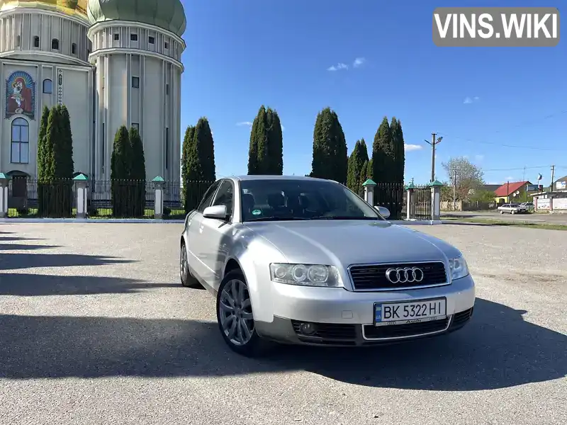 Audi A4 2002, фото з оголошення 1 з 18, VIN WAUZZZ8E23A193975