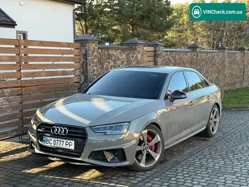 Audi S4 2019, фото з оголошення 2 з 20, VIN WAUB4AF43KA078568