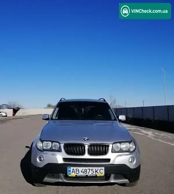 BMW X3 2007, фото з оголошення 1 з 20, VIN WBAPE11010WH43672