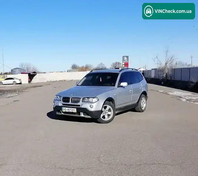 BMW X3 2007, фото з оголошення 2 з 20, VIN WBAPE11010WH43672