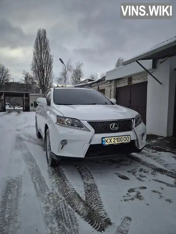 Lexus RX 2012, фото з оголошення 1 з 16, VIN 2T2BK1BA5CC148472