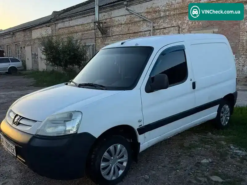 Peugeot Partner 2007, фото з оголошення 1 з 9, VIN VF3GC9HWC96291348