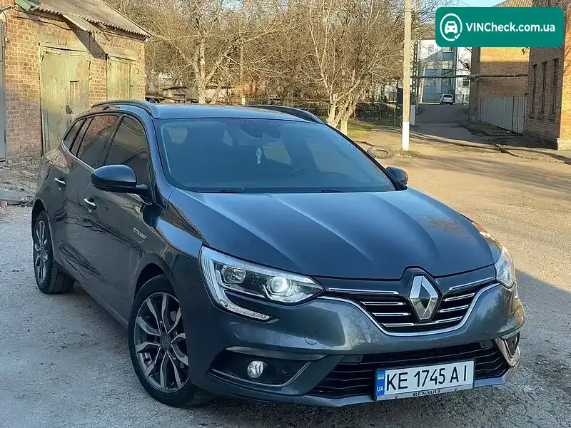 Renault Megane 2017, фото з оголошення 1 з 11, VIN VF1RFB00458413614