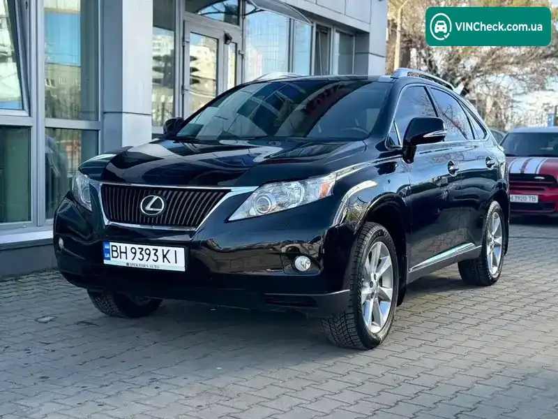 Lexus RX 2009, фото з оголошення 1 з 20, VIN JTJBK11A302406095