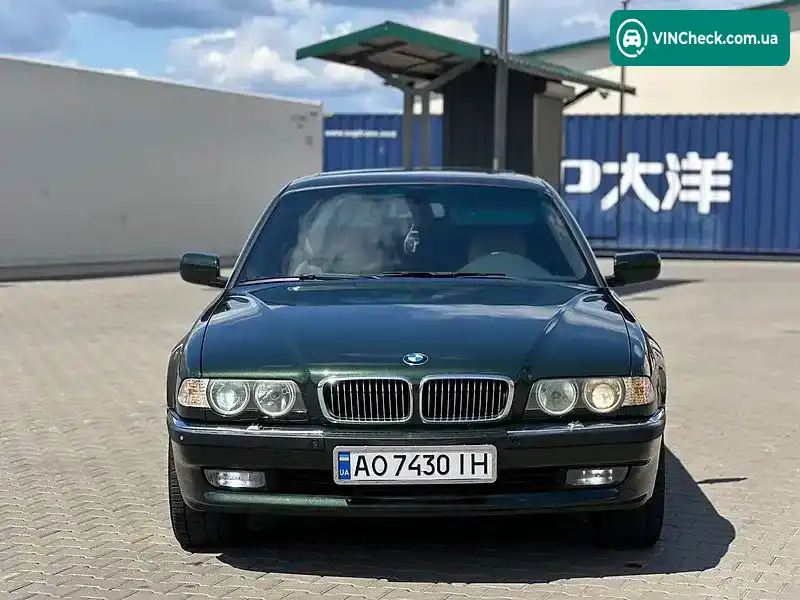 BMW 7 Series 2001, фото з оголошення 1 з 20, VIN WBAGE81010DB83494