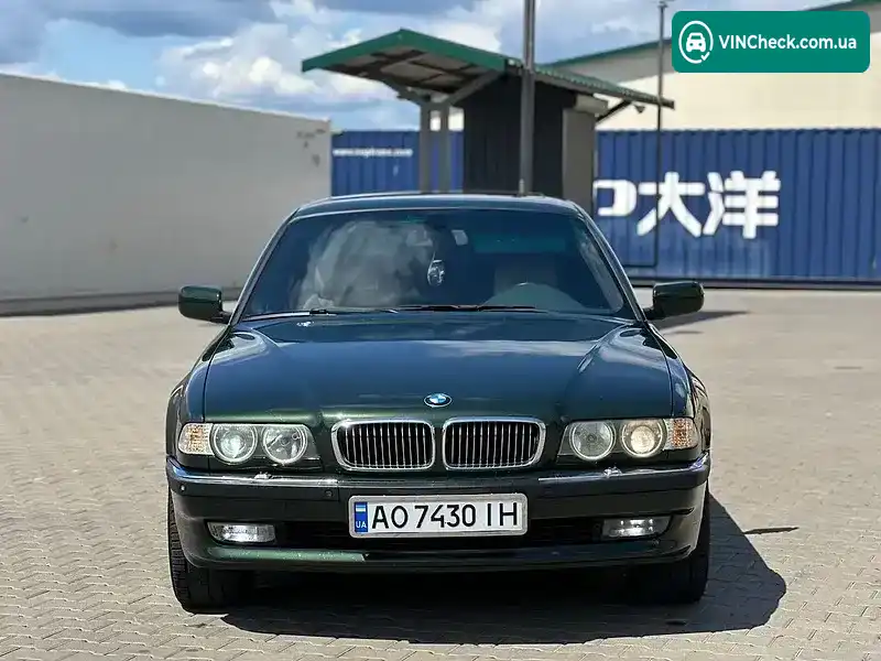 BMW 7 Series 2001, фото з оголошення 2 з 20, VIN WBAGE81010DB83494