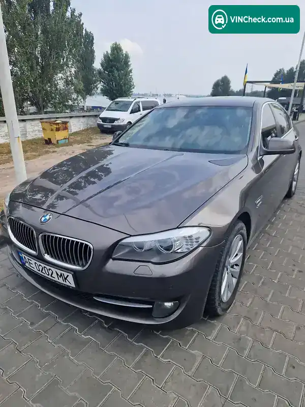 BMW 5 Series 2012, фото з оголошення 1 з 10, VIN WBAXH31070DX38018