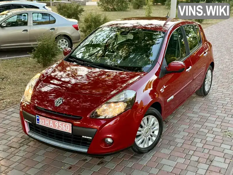 Renault Clio 2010, фото з оголошення 1 з 21, VIN VF1BR1P0H42029471