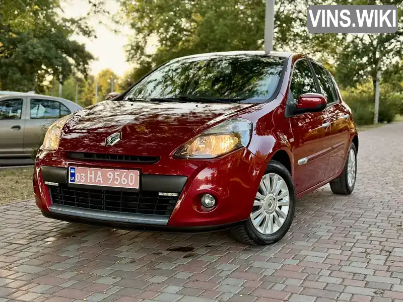 Renault Clio 2010, фото з оголошення 2 з 21, VIN VF1BR1P0H42029471