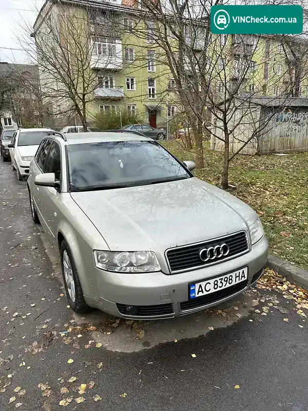 Audi A4 2004, фото з оголошення 1 з 13, VIN WAUZZZ8E55A120232