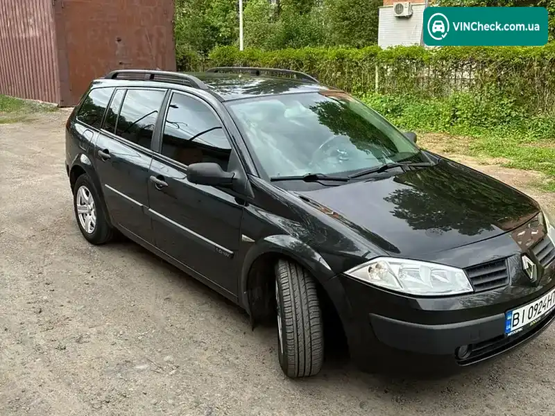 Renault Megane 2004, фото з оголошення 2 з 14, VIN VF1KM0C0H31255280