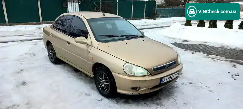 Kia Rio 2002, фото з оголошення 1 з 18, VIN KNEDC221226180745