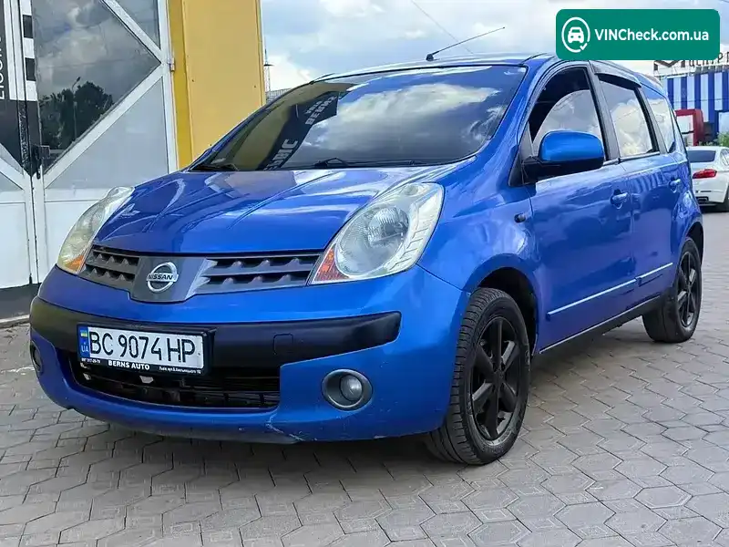 Nissan Note 2006, фото з оголошення 2 з 20, VIN SJNFAAE11U1084586