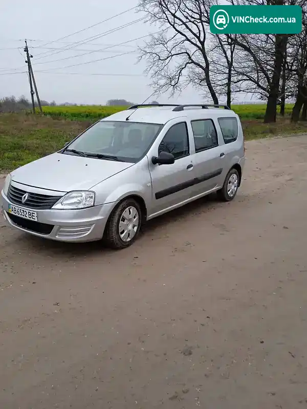 Renault Logan 2009, фото з оголошення 2 з 3, VIN VF1KSRAB542183894