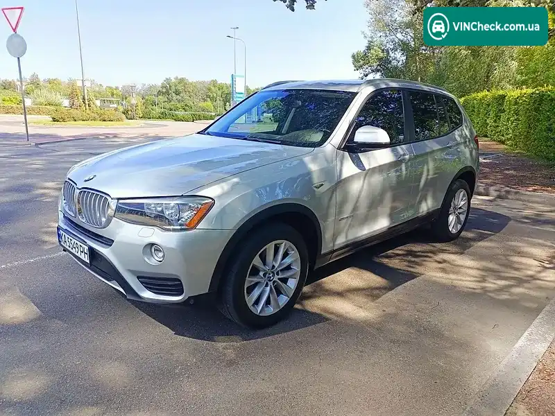 BMW X3 2017, фото з оголошення 1 з 20, VIN 5UXWZ7C32H0X41629