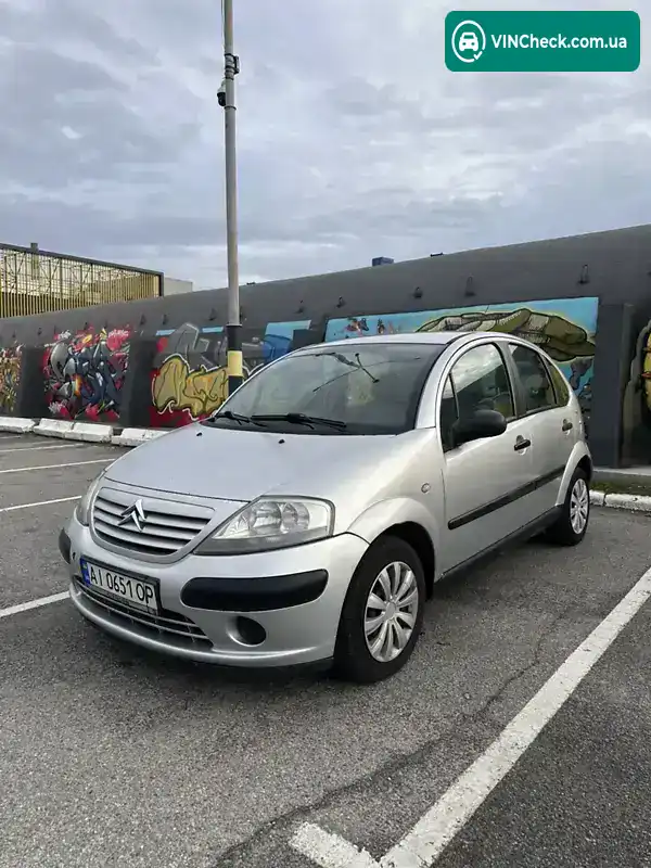 Citroen C3 2003, фото з оголошення 1 з 9, VIN VF7FC8HXB26038617