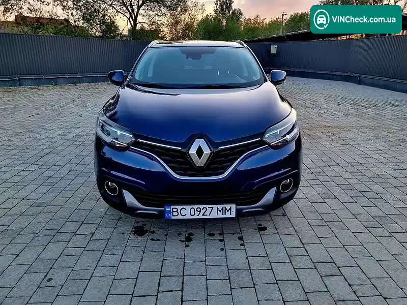 Renault Kadjar 2015, фото з оголошення 1 з 21, VIN VF1RFE00653602781