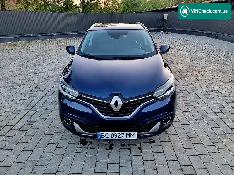 Renault Kadjar 2015, фото з оголошення 2 з 21, VIN VF1RFE00653602781