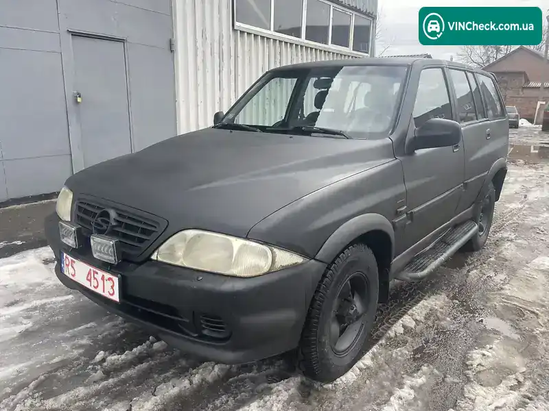 SsangYong Musso 2000, фото з оголошення 1 з 12, VIN KPTE0A2CSXP150928