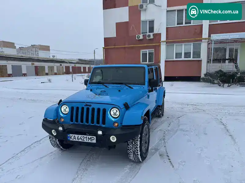 Jeep Wrangler 2017, фото з оголошення 1 з 21, VIN 1C4BJWEG6HL598135
