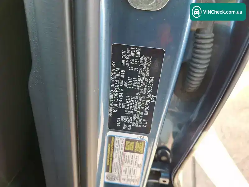Kia Niro 2024, фото з оголошення 2 з 20, VIN KNDCR3L16R5122354