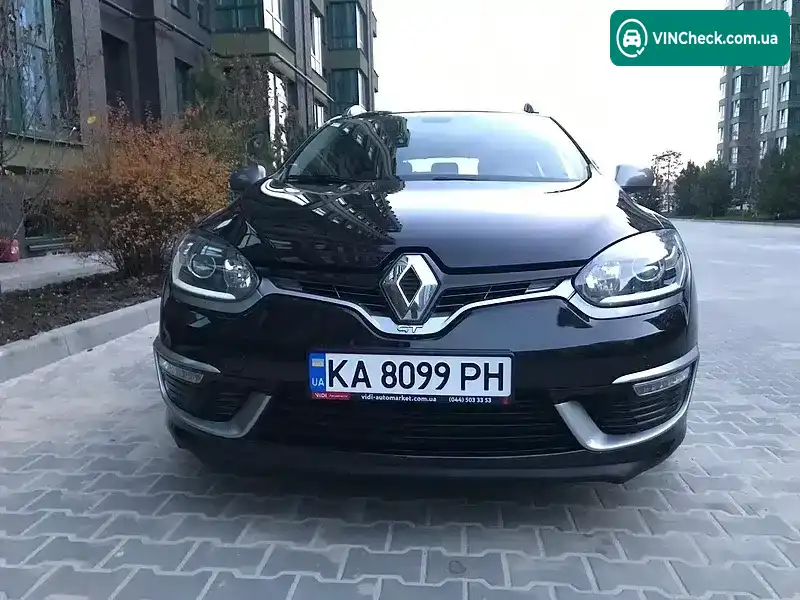 Renault Megane 2014, фото з оголошення 1 з 20, VIN VF1KZZ50652139176