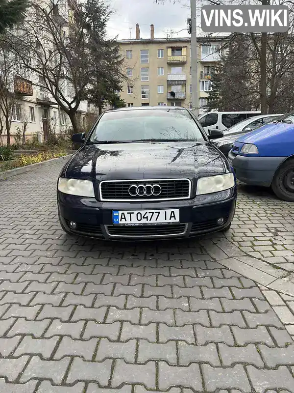 Audi A4 2002, фото з оголошення 1 з 9, VIN WAUZZZ8E62A158712