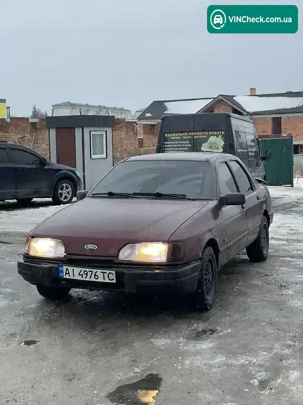 Ford Sierra 1989, фото з оголошення 1 з 10, VIN WF0FXXGBBFKA32686