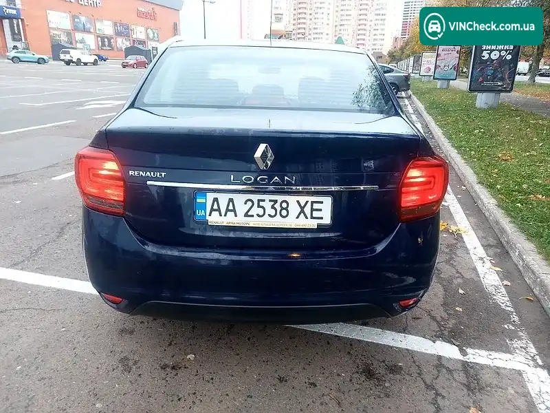 Renault Logan 2019, фото з оголошення 2 з 15, VIN VF14SRCL462375869