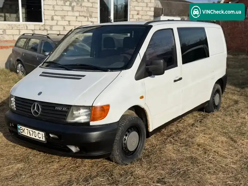 Mercedes-Benz Vito 1997, фото з оголошення 1 з 7, VIN VSA63807413074269