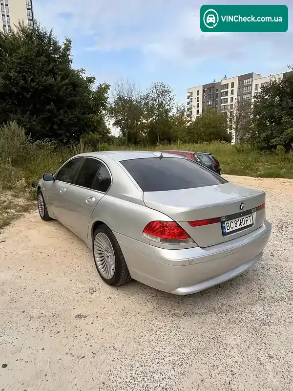 BMW 7 Series 2003, фото з оголошення 1 з 11, VIN WBAGM21090DR52028