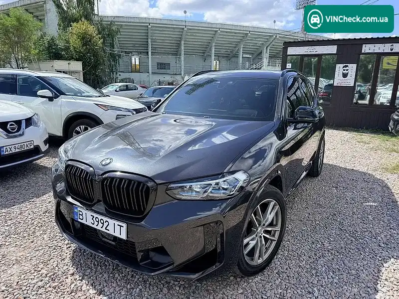 BMW X3 2018, фото з оголошення 1 з 20, VIN 5UXTS3C53J0Y95676