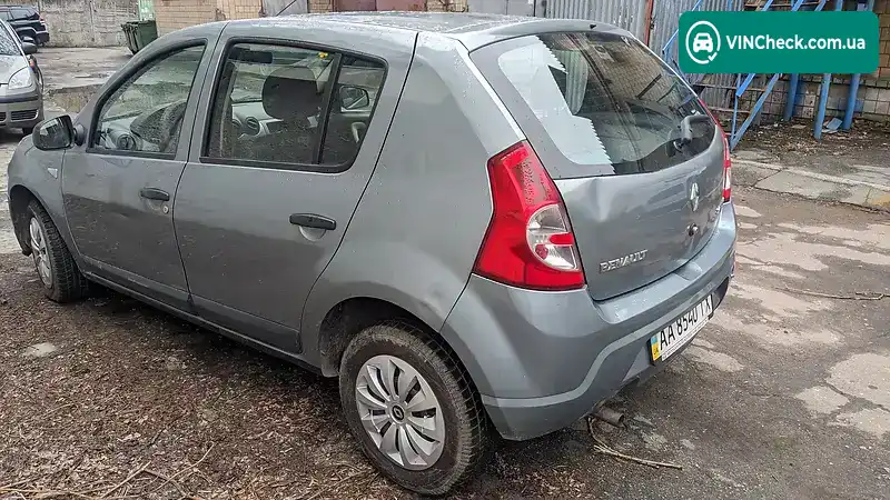 Renault Sandero 2010, фото з оголошення 2 з 20, VIN VF1BSRAAH43164136