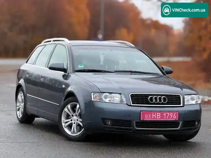 Audi A4 2004, фото з оголошення 2 з 20, VIN WAUZZZ8E44A001067