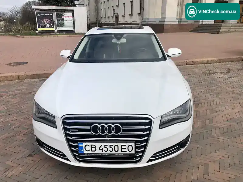 Audi A8 2012, фото з оголошення 1 з 21, VIN WAUZZZ4HXCN024893