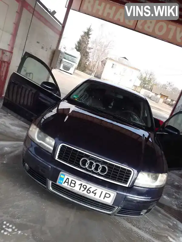 Audi A4 2002, фото з оголошення 1 з 7, VIN WAUZZZ8E92A273966