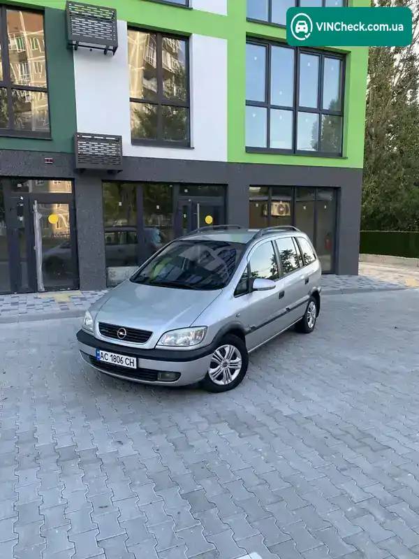 Opel Zafira 2002, фото з оголошення 1 з 21, VIN W0L0TGF7532112083