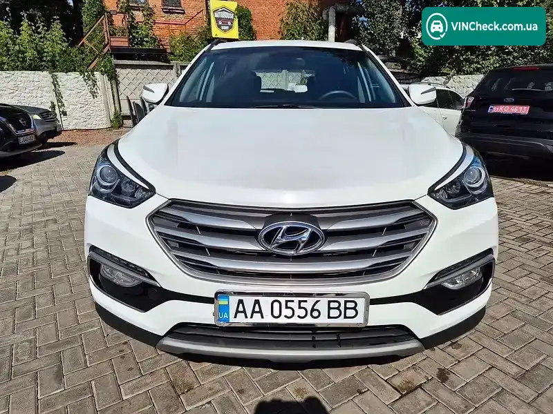 Hyundai Santa FE 2017, фото з оголошення 2 з 19, VIN 5NMZU3LB7HH047581
