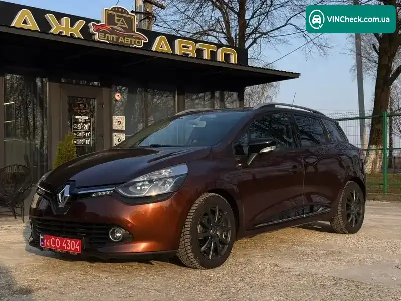 Renault Clio 2014, фото з оголошення 1 з 19, VIN VF17R400E50314302