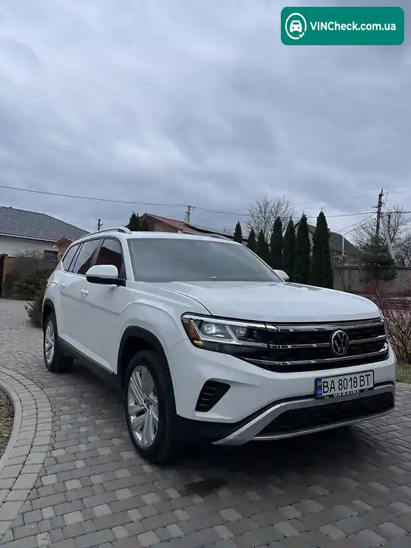 Volkswagen Atlas 2021, фото з оголошення 1 з 14, VIN 1V2ER2CA3MC576535