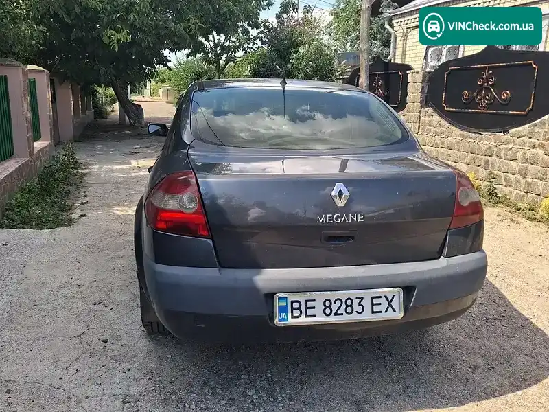 Renault Megane 2006, фото з оголошення 1 з 8, VIN VF1LMSE0635022735