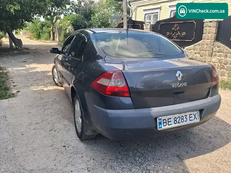 Renault Megane 2006, фото з оголошення 2 з 8, VIN VF1LMSE0635022735